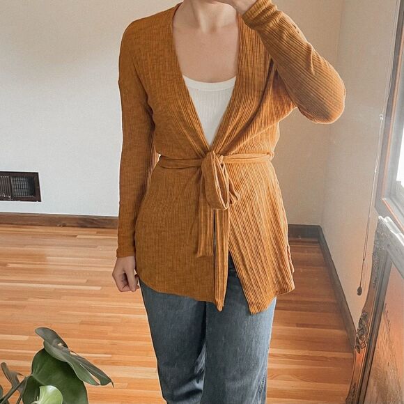 Anthro Sunday in Brooklyn Open Tie Cardigan Size XS - Picture 1 of 8